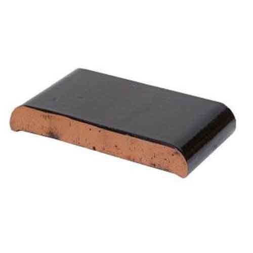 Парапетная плитка ZG-Clinker 190х110х25мм (KP20) темно-коричневый, глазурь